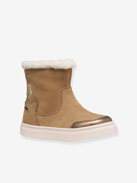 Nashik ankle boots by GEOX camel - vertbaudet enfant 