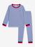 PETIT BATEAU Striped pyjamas for kids blue - vertbaudet enfant 