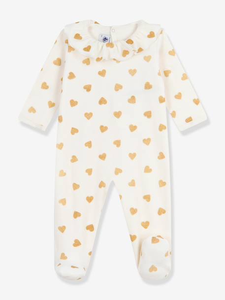 PETIT BATEAU Baby pyjamas with back opening white - vertbaudet enfant 