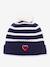 Striped baby hat by PETIT BATEAU navy blue - vertbaudet enfant 