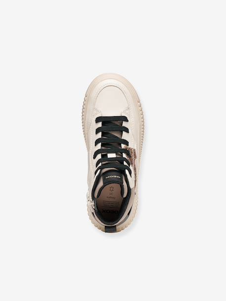 GEOX Mid-top trainers Laquinny white - vertbaudet enfant 