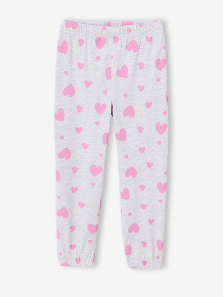 Lilo and Stitch pyjamas for girls marl grey - vertbaudet enfant 