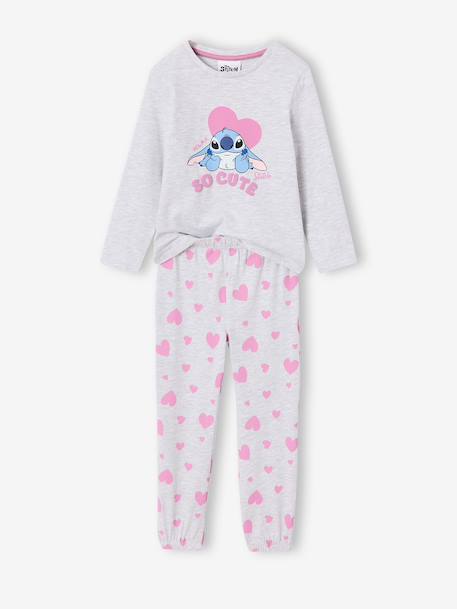 Lilo and Stitch pyjamas for girls marl grey - vertbaudet enfant 