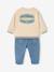 Ensemble sweat et jean bébé garçon vanille - vertbaudet enfant 