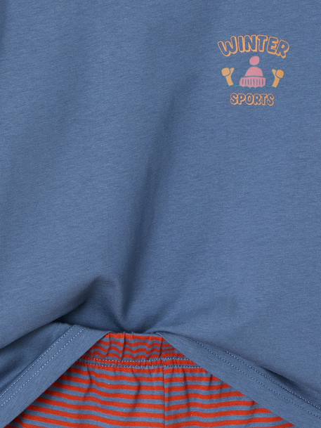 Pack of 2 pyjamas for boys denim blue - vertbaudet enfant 
