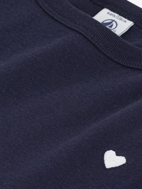 Short-sleeved dress by PETIT BATEAU navy blue - vertbaudet enfant 