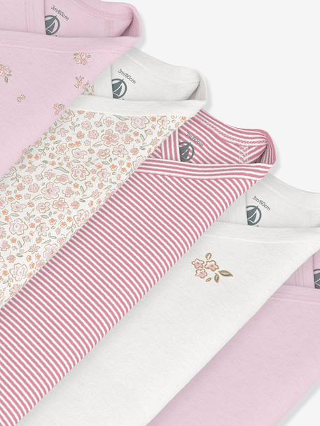 Lot 5 bodies croisés rose - vertbaudet enfant 