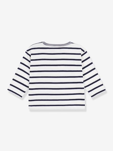 T-shirt manches longues marine - vertbaudet enfant 