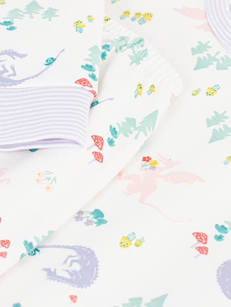 Dragon print pyjamas by PETIT BATEAU white - vertbaudet enfant 