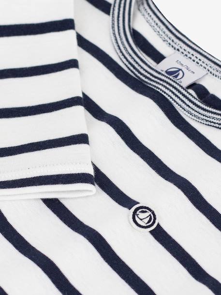 PETIT BATEAU Long-sleeved T-shirt navy blue - vertbaudet enfant 