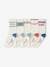 Lot de 5 chaussettes garçon écru - vertbaudet enfant 