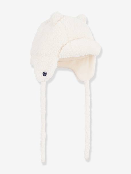 Bonnet à oreilles blanc - vertbaudet enfant 