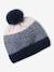 Ensemble garçon bonnet, snood et gants marine - vertbaudet enfant 