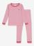 Pyjama ajusté à rayures rose - vertbaudet enfant 