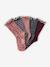Pack of 5 pairs of 'leopard' socks for girls anthracite+cinnamon - vertbaudet enfant 