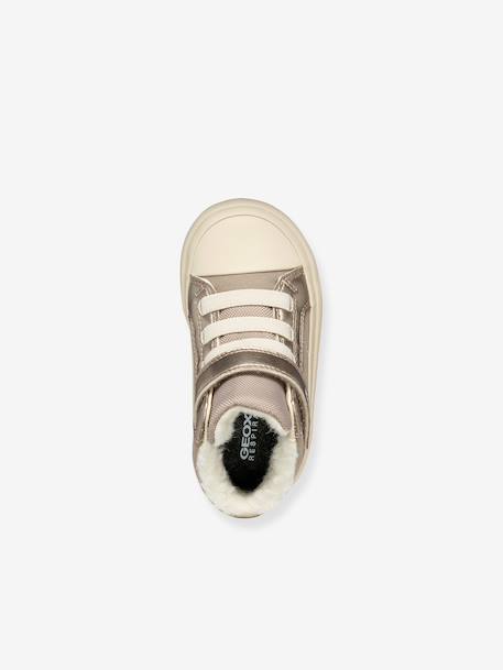 Mid-top trainers Gisli by GEOX beige - vertbaudet enfant 