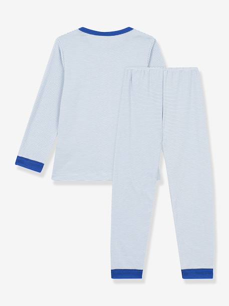 Pyjama à rayures bleu - vertbaudet enfant 