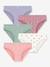 PETIT BATEAU Pack of 5 briefs multicoloured - vertbaudet enfant 