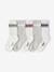 Lot de 5 chaussettes garçon sport écru - vertbaudet enfant 