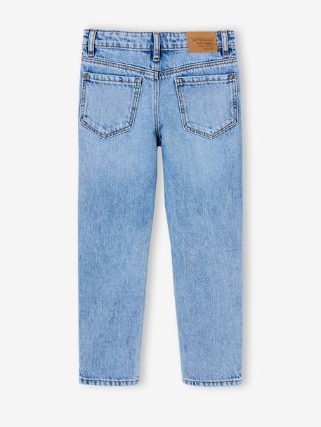 Straight-leg jeans for boys brut denim+stone - vertbaudet enfant 