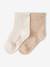 Pack of 2 socks for baby girls ecru - vertbaudet enfant 
