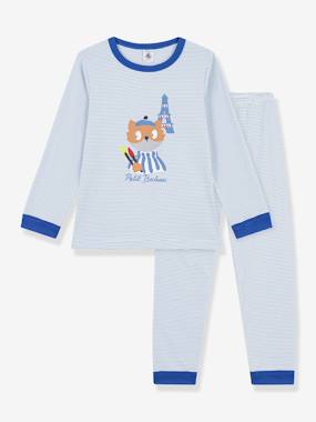 Boys-Striped pyjamas by PETIT BATEAU 