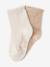 Pack of 2 socks for baby girls ecru - vertbaudet enfant 
