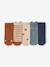 Pack of 5 socks for baby dark brown - vertbaudet enfant 