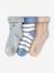 Lot de 3 soquettes bébé garçon beige - vertbaudet enfant 