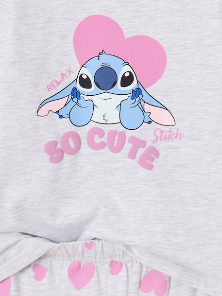 Lilo and Stitch pyjamas for girls marl grey - vertbaudet enfant 