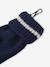 Ensemble garçon bonnet, snood et gants marine - vertbaudet enfant 
