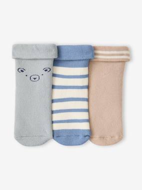 -Pack of 3 bootees for baby