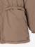 Hooded Sherpa-Lined Parka for Boys black+khaki+sage green+taupe - vertbaudet enfant 