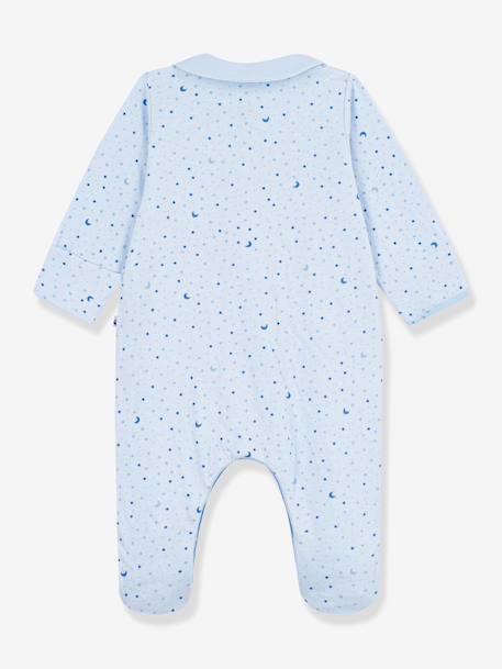 Baby pyjamas with star print by PETIT BATEAU light blue - vertbaudet enfant 