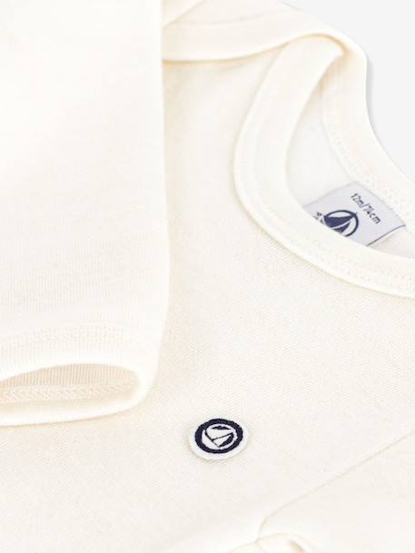 Long-leg bodysuit by PETIT BATEAU ecru - vertbaudet enfant 