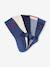 Pack of 5 Pairs of 'Cool Kids' Socks for Boys azure+indigo+night blue+sage green - vertbaudet enfant 