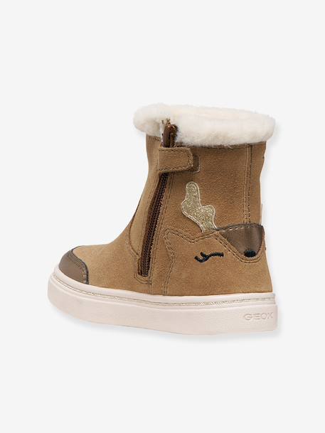 Nashik ankle boots by GEOX camel - vertbaudet enfant 