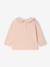 T-shirt bébé manches longues col claudine beige clair+rose pâle+vert d'eau - vertbaudet enfant 