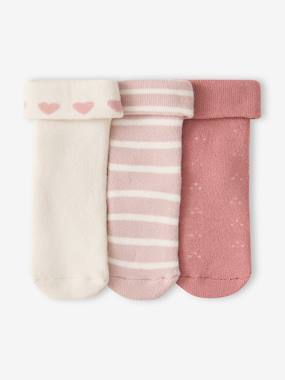 -Pack of 3 booties for baby