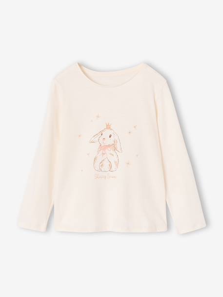 Pyjamas with trousers for girls beige - vertbaudet enfant 