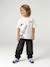 Short-sleeved T-shirt for boys ecru - vertbaudet enfant 
