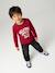 Long-sleeved T-shirt for boys anthracite+cappuccino+red+sage green+white - vertbaudet enfant 