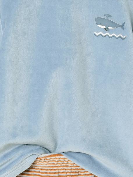 Lot de 2 pyjamas garçon bleu glacier - vertbaudet enfant 