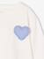 T-shirt manches longues fille écru+vanille - vertbaudet enfant 