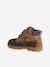 Baby first steps leather zip-up boots dark brown - vertbaudet enfant 