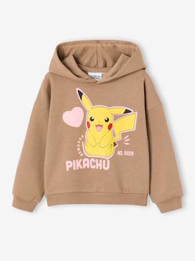-Pikachu hooded sweatshirt for girls