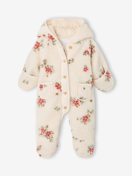 Newborn snowsuit for baby vanilla - vertbaudet enfant 