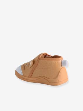 Chaussures-Chaussons zippés bébé en toile