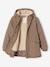 Hooded Sherpa-Lined Parka for Boys black+khaki+sage green+taupe - vertbaudet enfant 