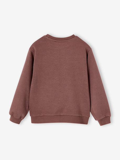 Minnie sweatshirt for girls chocolate - vertbaudet enfant 